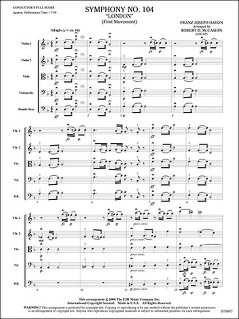 Synphony No.104 London (1st Movement)