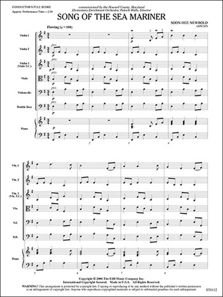 Song Of The Sea Mariner