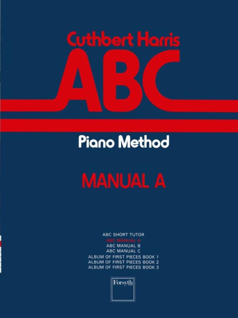 ABC Piano Method - Manual A