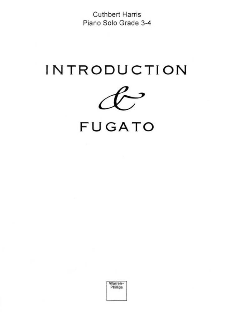 Introduction and Fugato