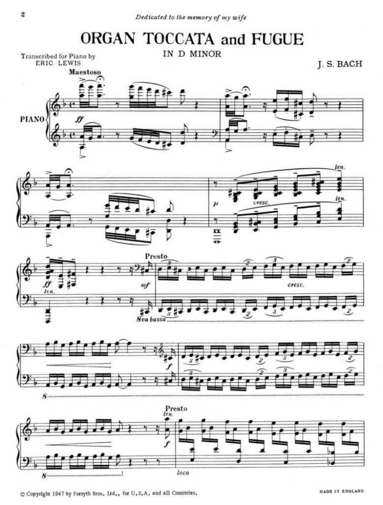 Toccata and Fugue