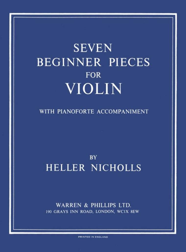 Seven Beginner Pieces for Violin