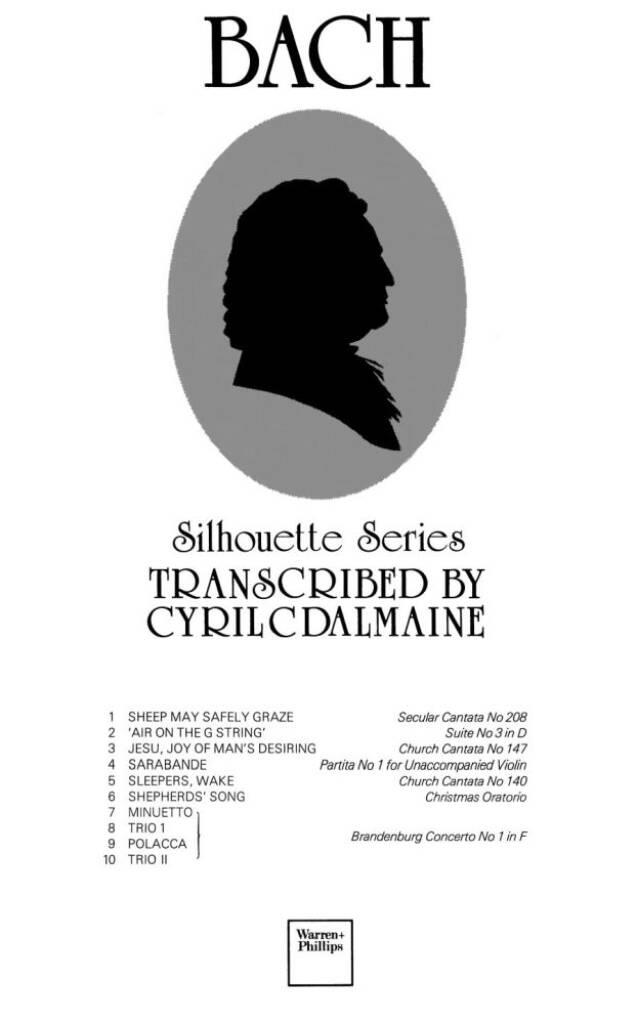 Silhouette Series Johann Sebastian Bach