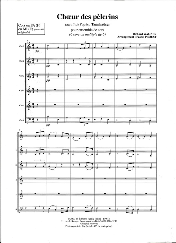 Choeur Des Pelerins