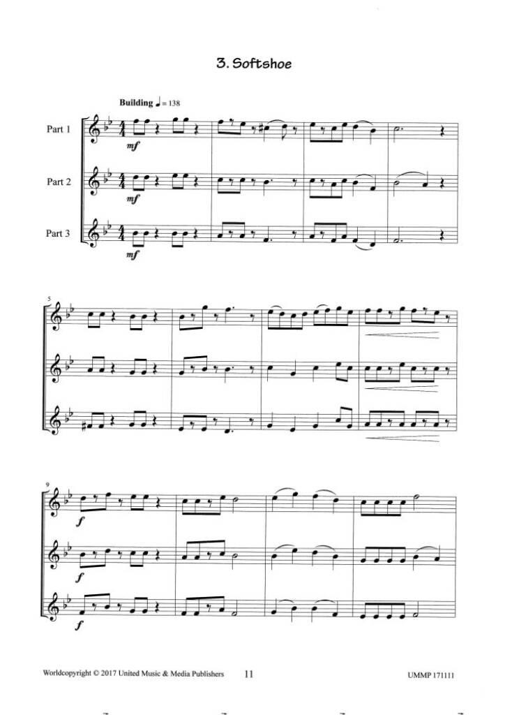 Six Dances for Flute Trio
