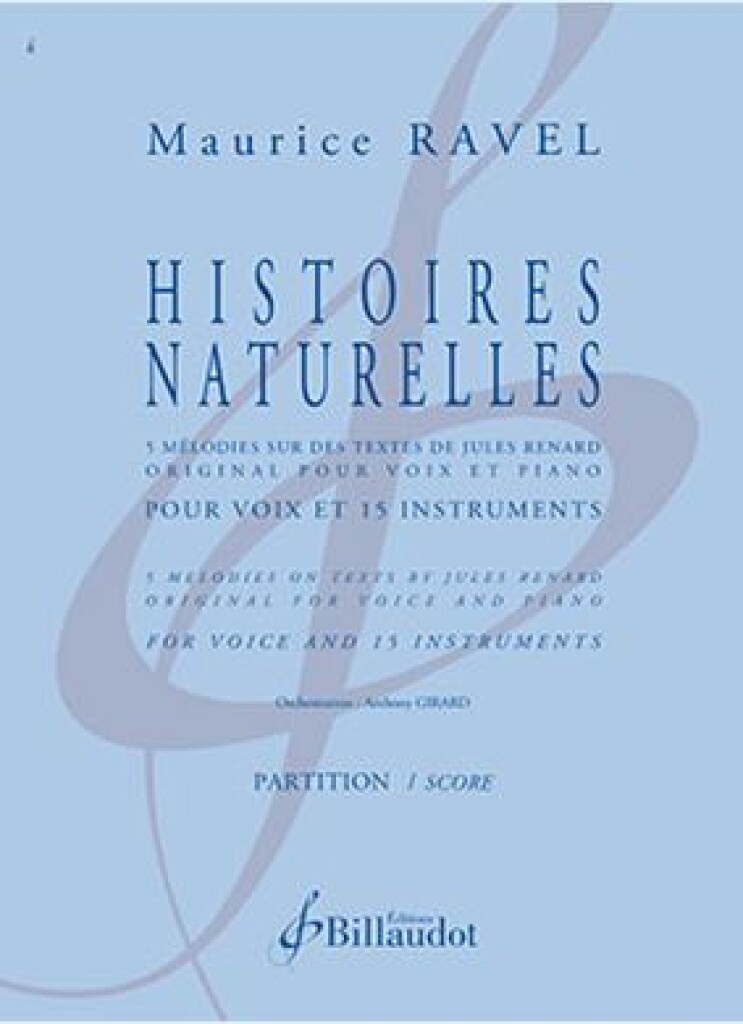 Histoires naturelles