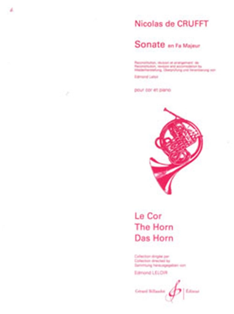 Sonate En Fa Majeur