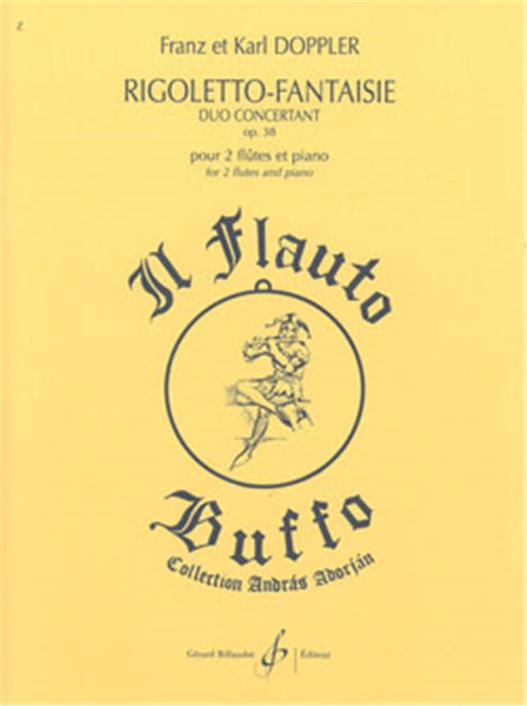 Rigoletto Fantaisie Opus 38 Duo Concertant
