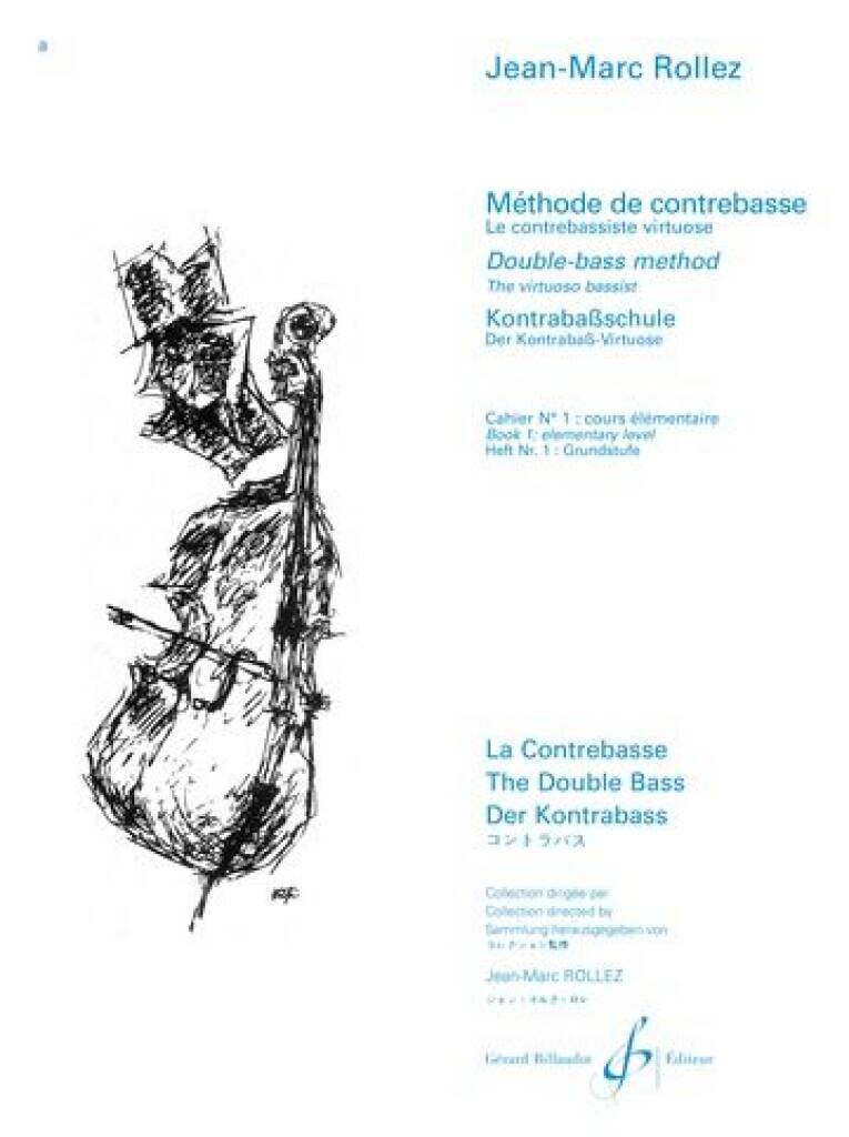 Methode De Contrebasse Volume 1