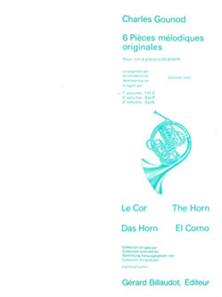 6 Pieces Melodiques Originales Volume 1