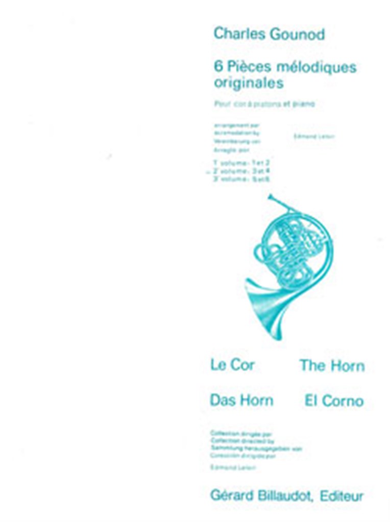 6 Pieces Melodiques Originales Volume 2
