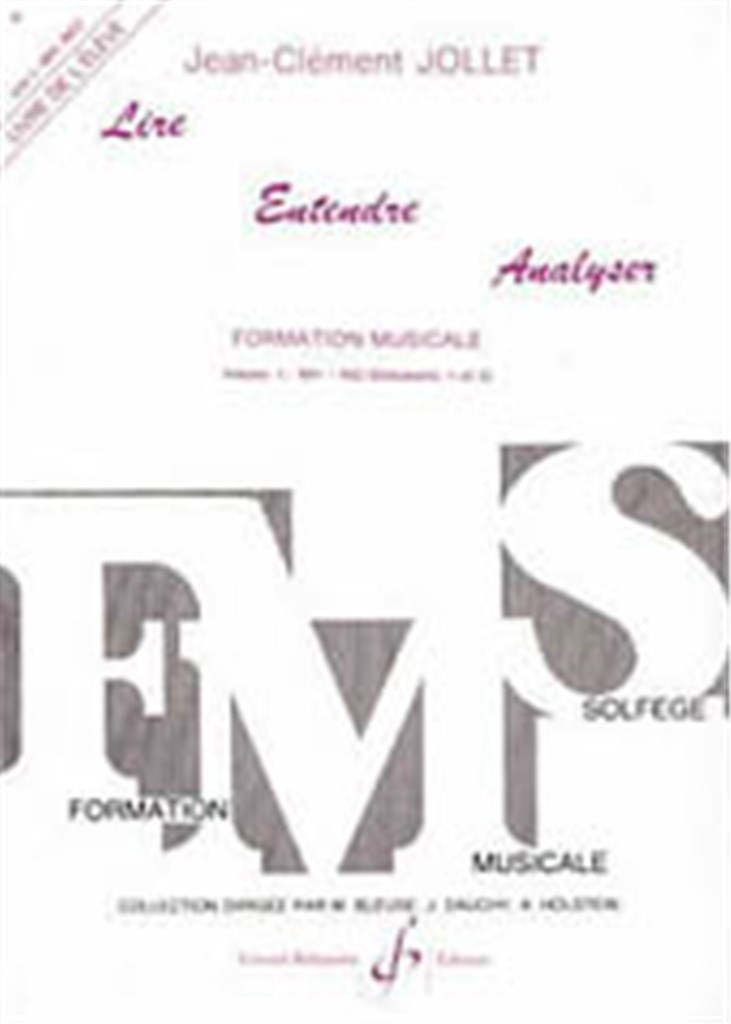 Lire Entendre Analyser Volume 1 Eleve