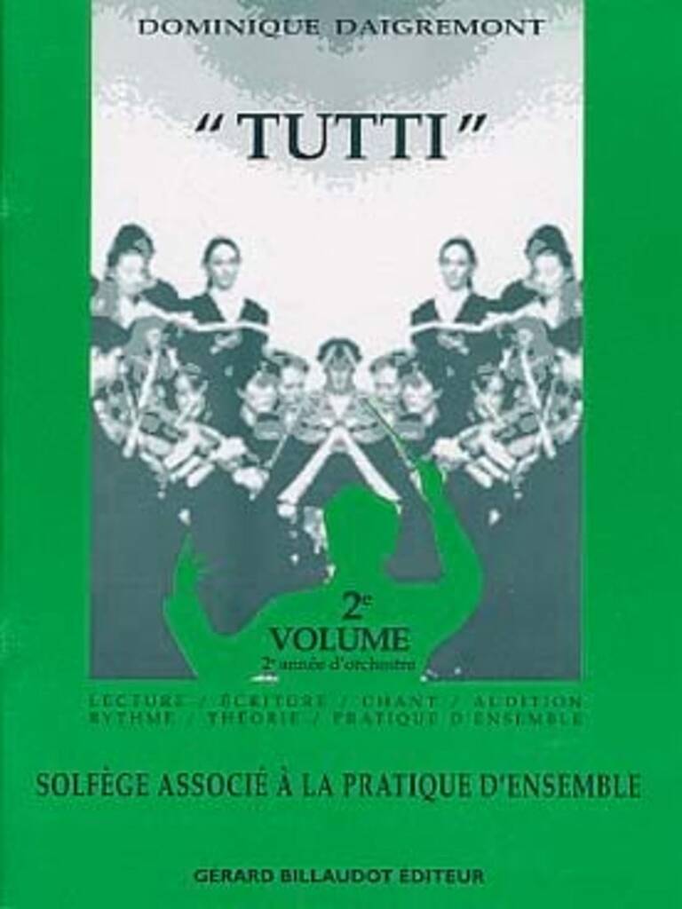 Tutti Solfege Associe A La Pratique D'Ensemble 2