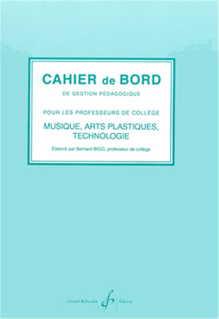 Cahier De Bord De Gestion Pedagogique