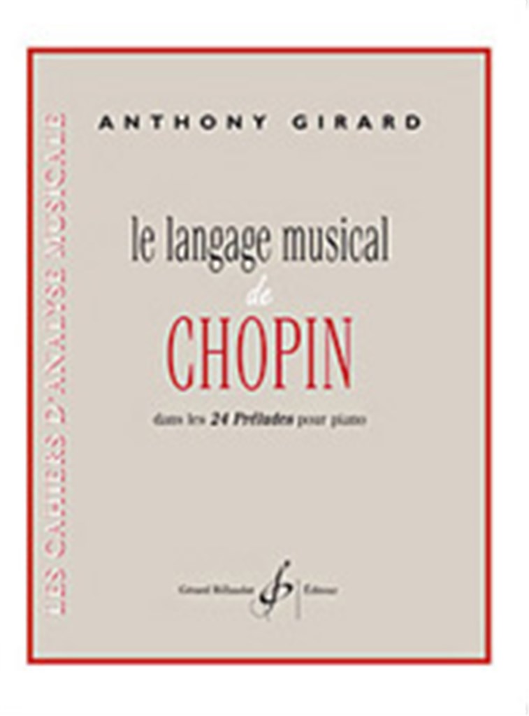 Le Langage Musical De Chopin Dans Les 24 Preludes