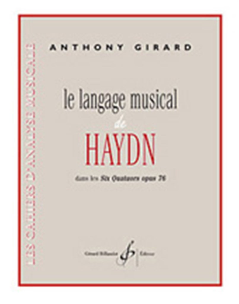 Le Langage Musical De Haydn Dans Les 6 Quatuors