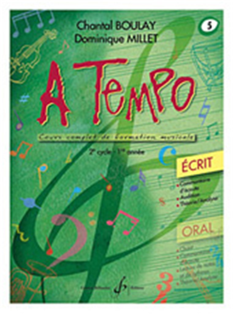 A Tempo - Volume 5, serie ecrit
