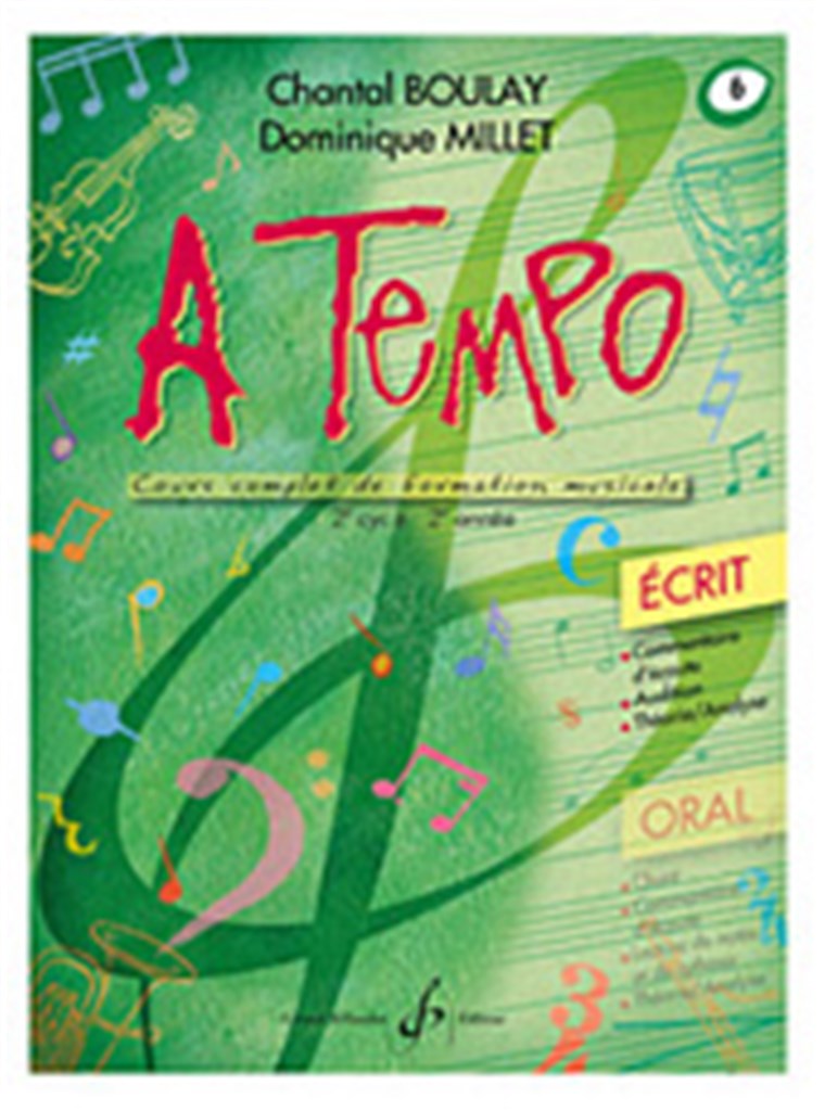 A Tempo - Partie Ecrite - Volume 6