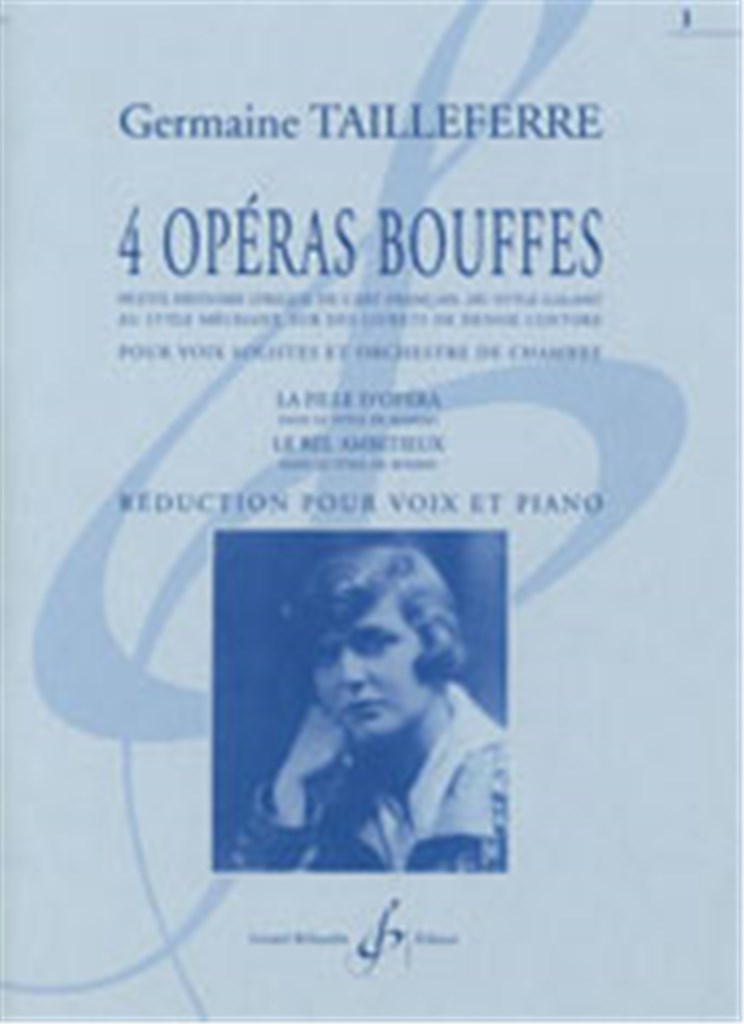 4 Operas Bouffes Volume 1 La Fille D'Opera
