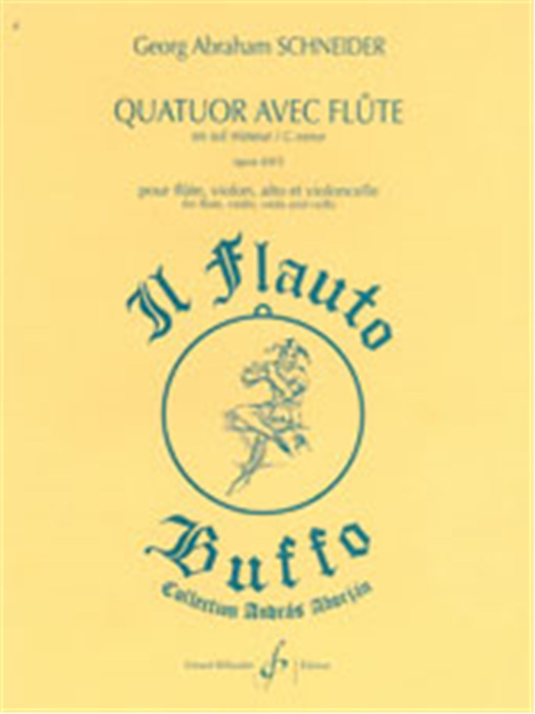 Quatuor Avec Flute En Sol Mineur Opus 69/3
