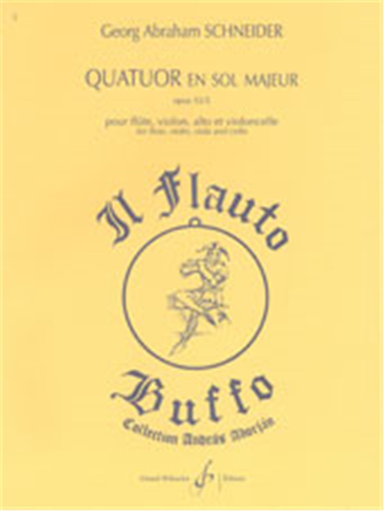 Quatuor En Sol Majeur Opus 52/3