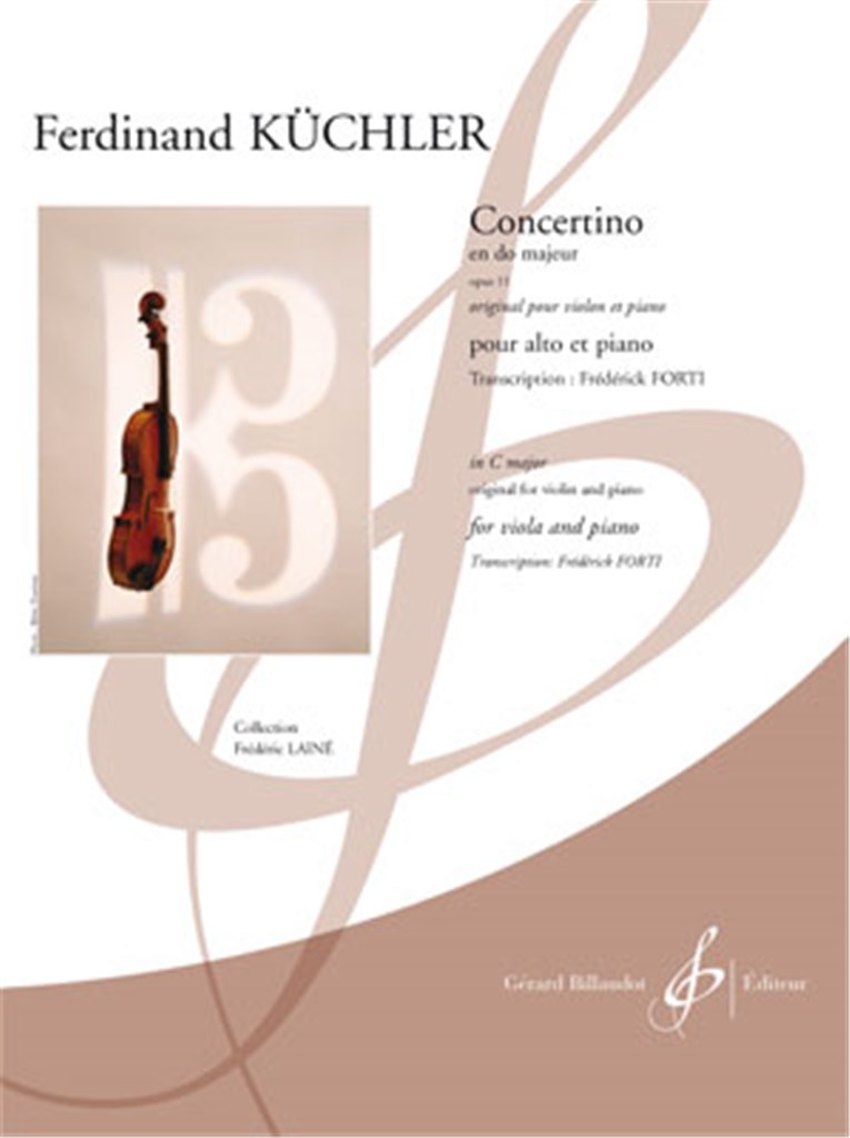 Concertino En Do Majeur Opus 11