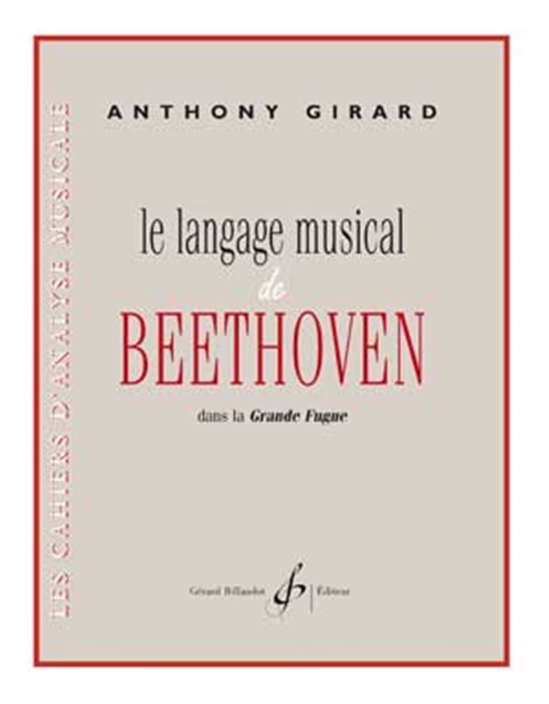 Langage Musical De Beethoven Dansla Grande Fugue