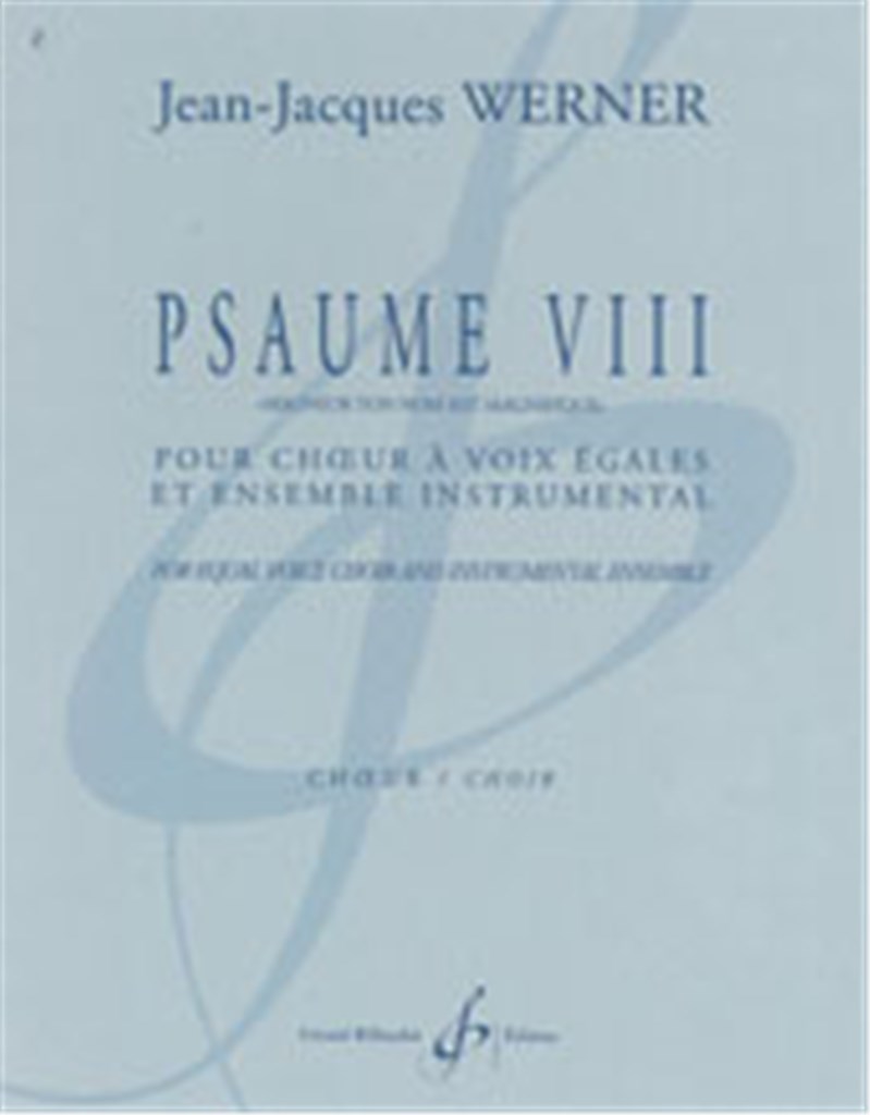 Psaume Viii - Partie De Choeur