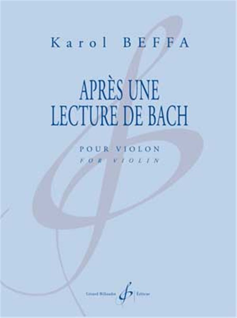 Après une lecture de Bach?