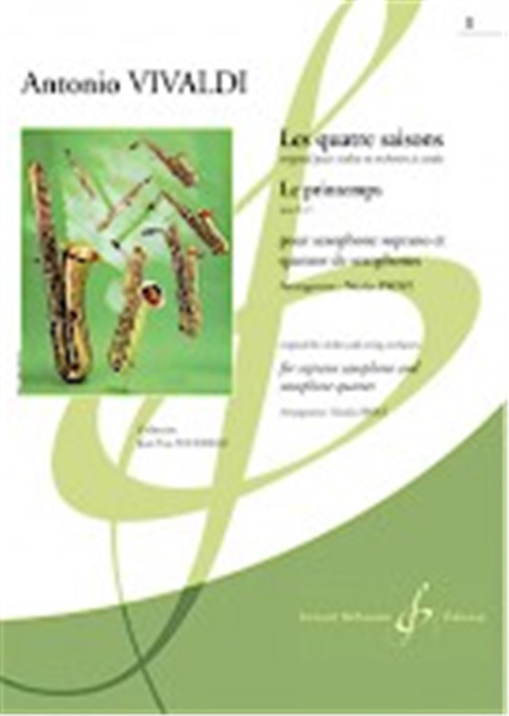 Les quatre saisons - Le printemps opus 8 n° 1