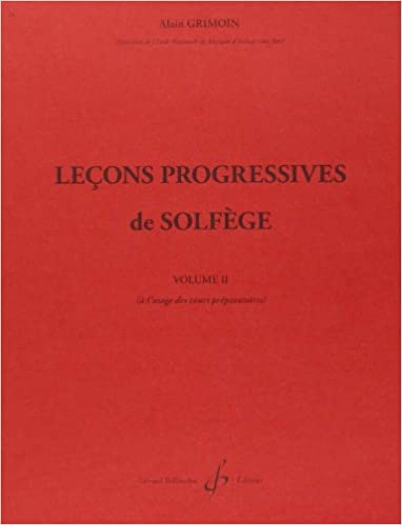 32 Lecons Progressives De Solfege Volume 2