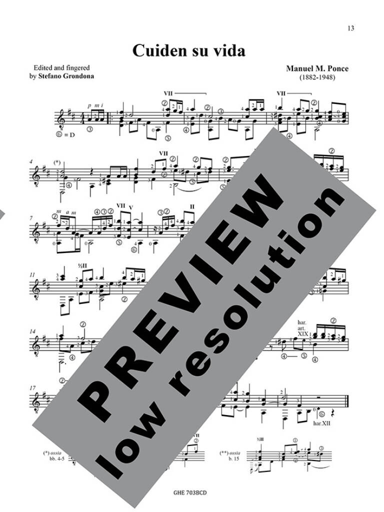 Six Works For Guitar
