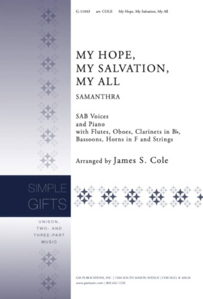 My Hope, My Salvation, My All