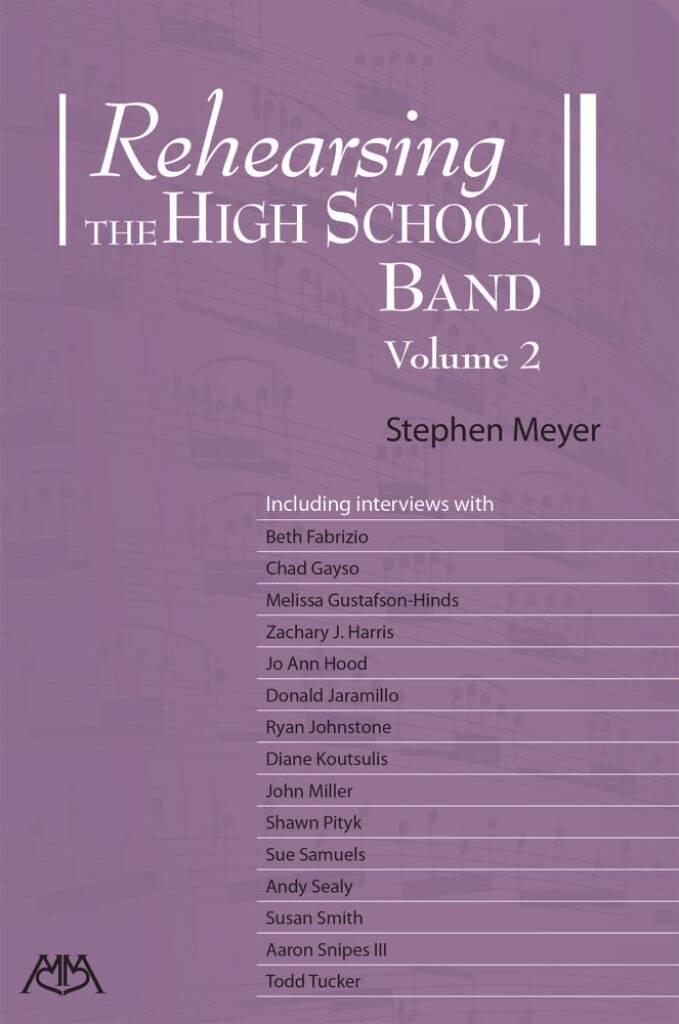 Rehearsing the High School Band, Volume 2