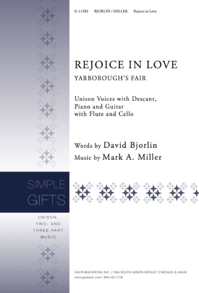 Rejoice in Love - Instrument edition