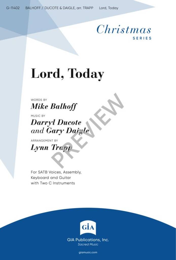 Lord, Today