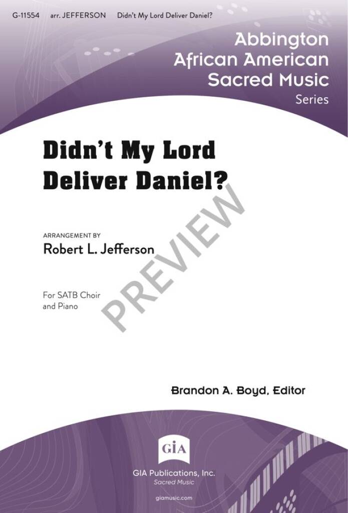 Didn't My Lord Deliver Daniel?