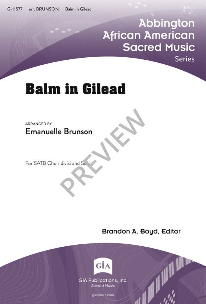 Balm in Gilead