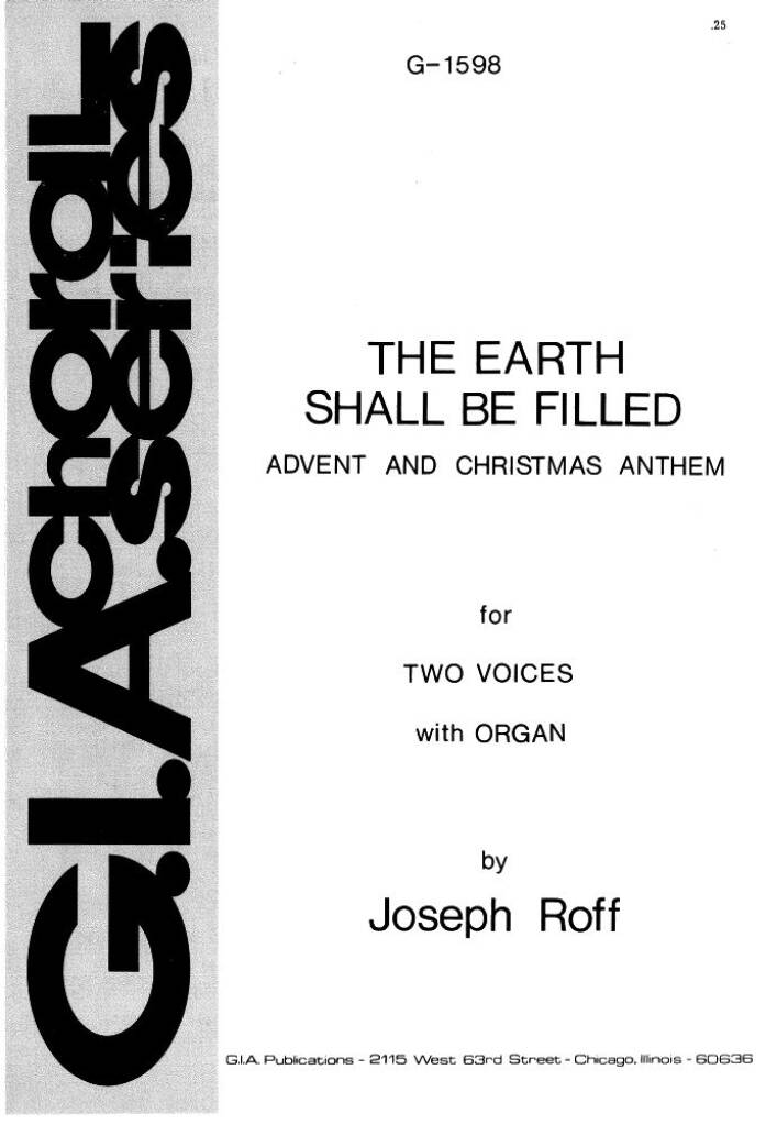 The Earth Shall Be Filled