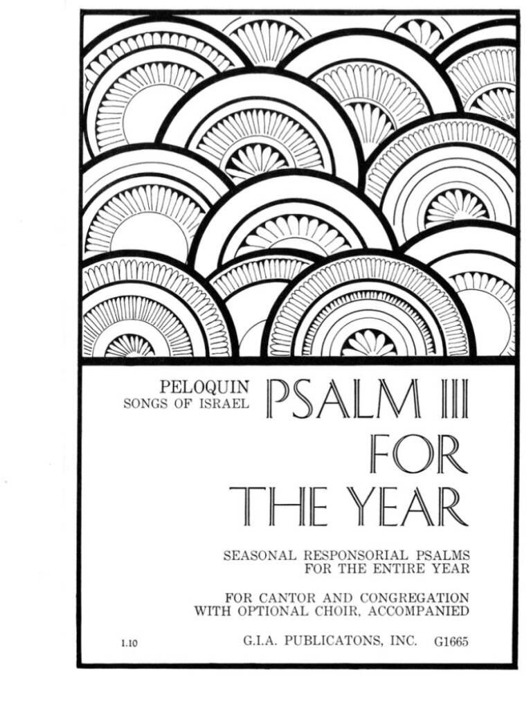 Psalm III for the Year