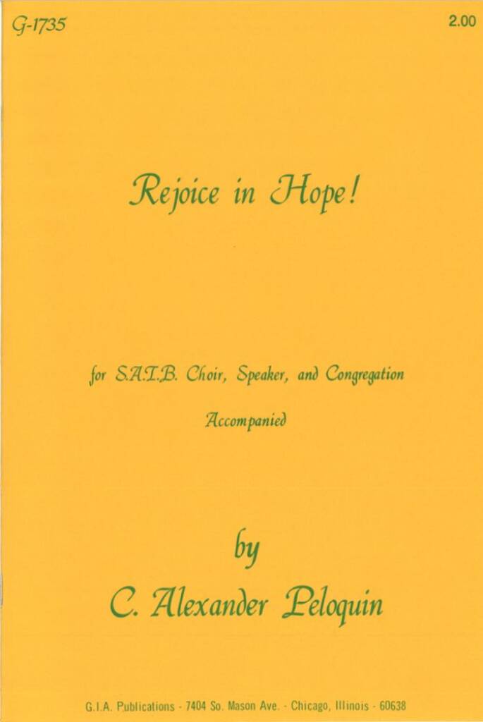 Rejoice in Hope - Instrument Parts
