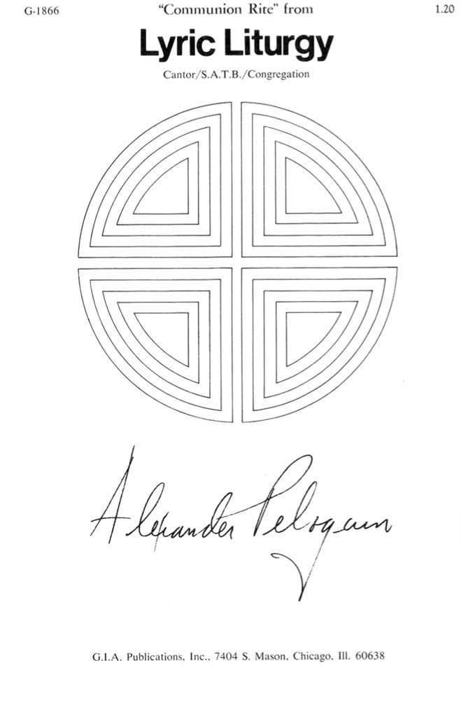 Communion Rite from Lyric Liturgy