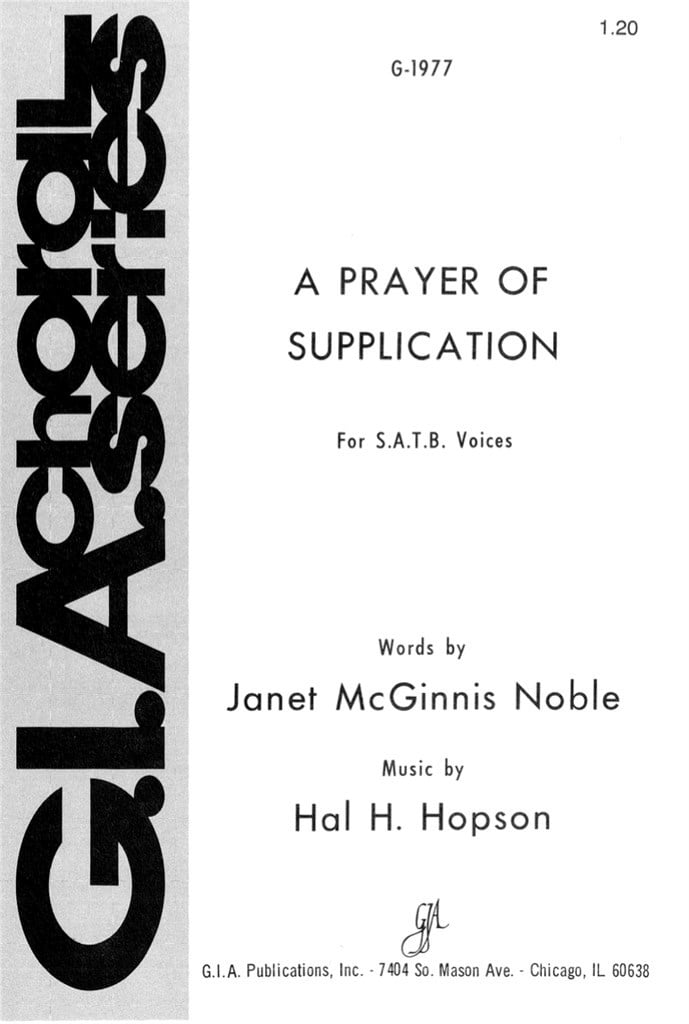 Prayer of Supplication, A