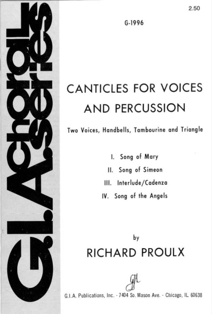 Canticles for Voices and Percussion