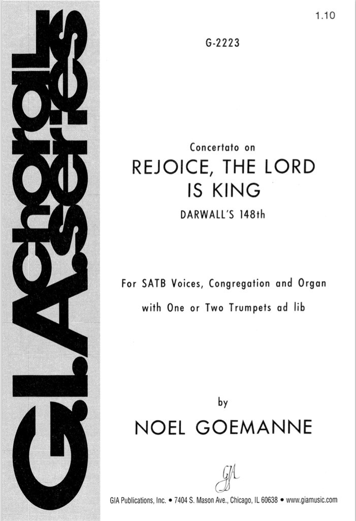 Rejoice, the Lord Is King