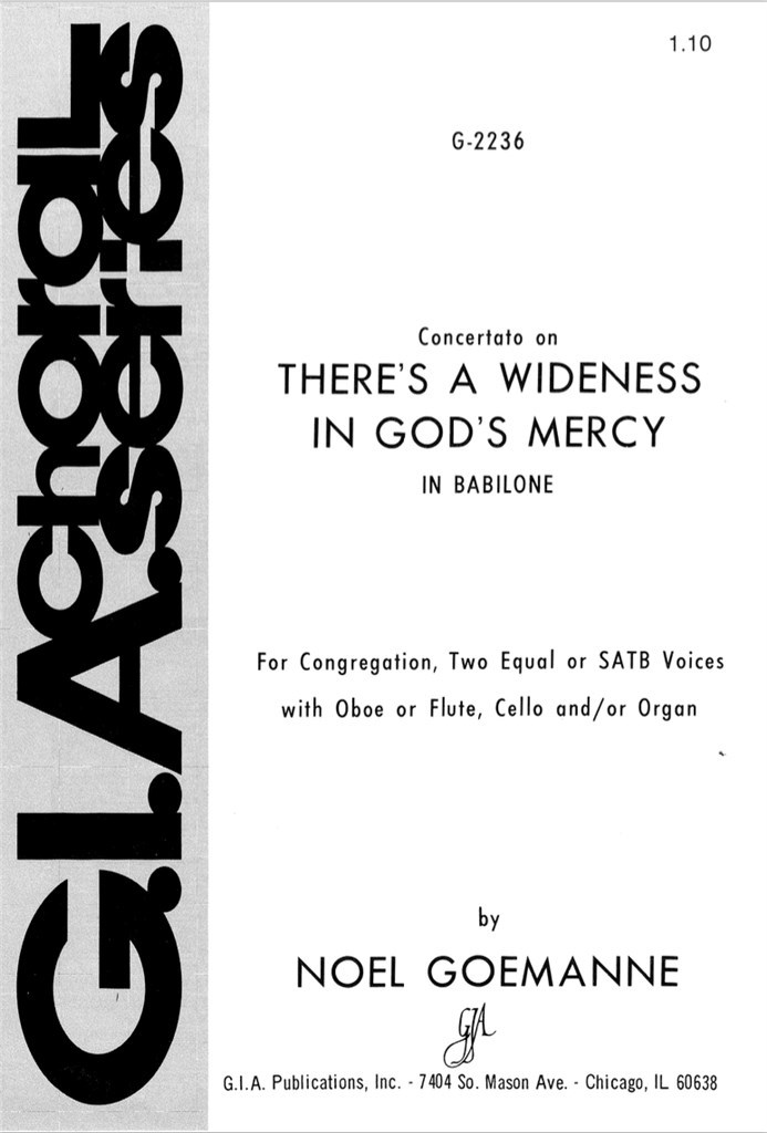 There's a Wideness in God's Mercy