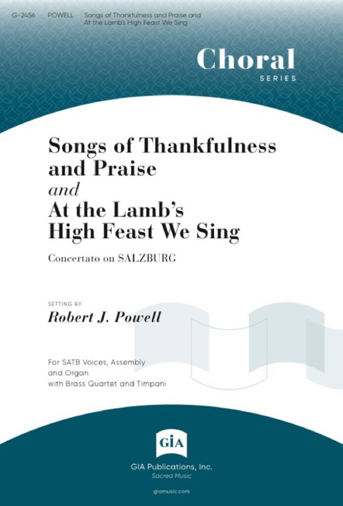Songs of Thankfulness and Praise