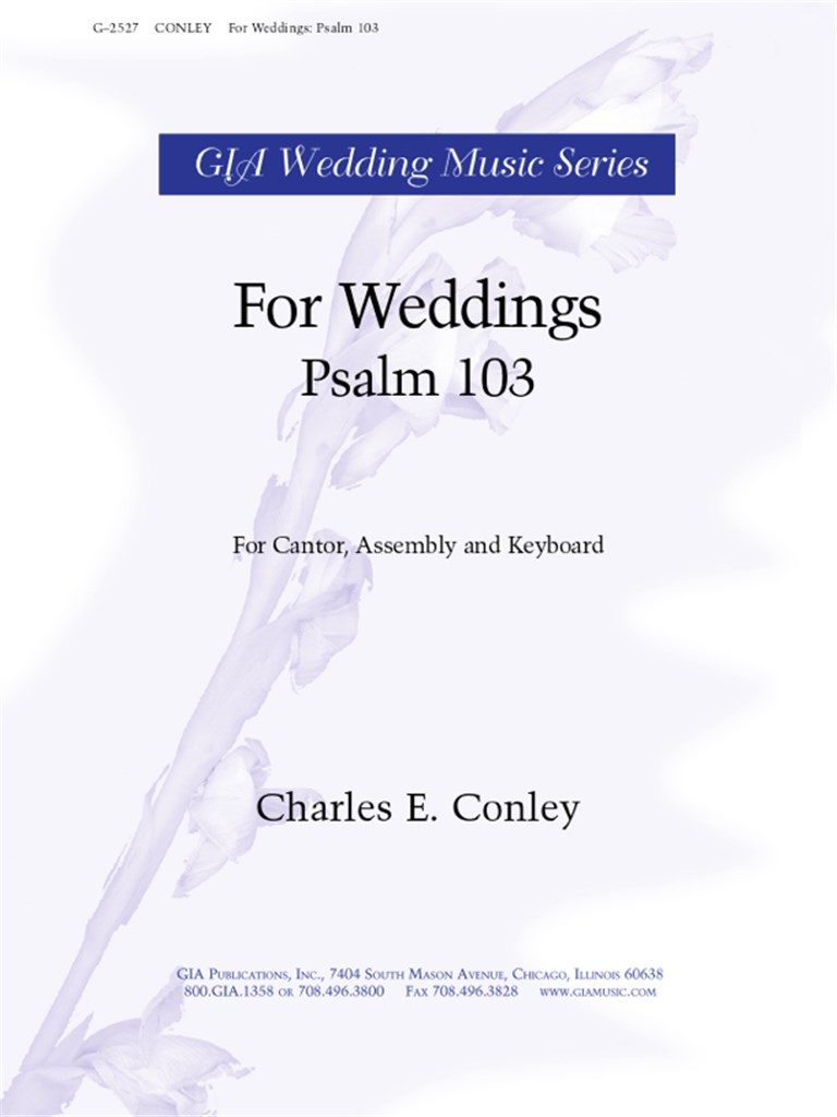 For Weddings Psalm 102(103)