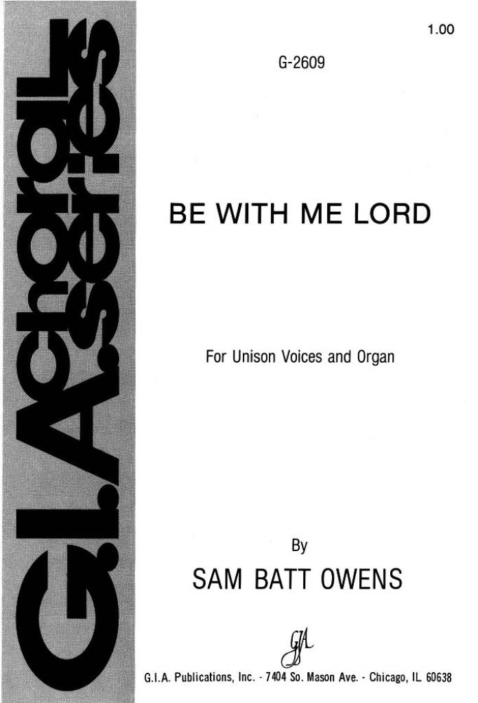 Be with Me, Lord