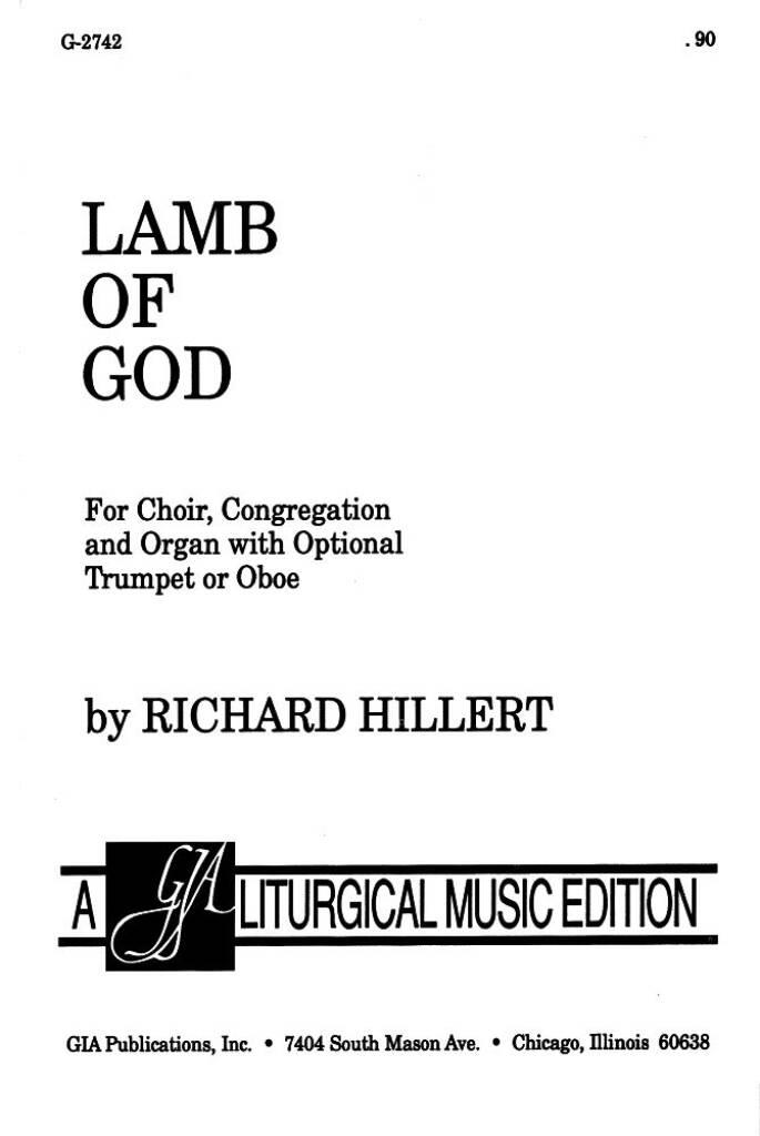 Lamb of God from Festival Liturgy